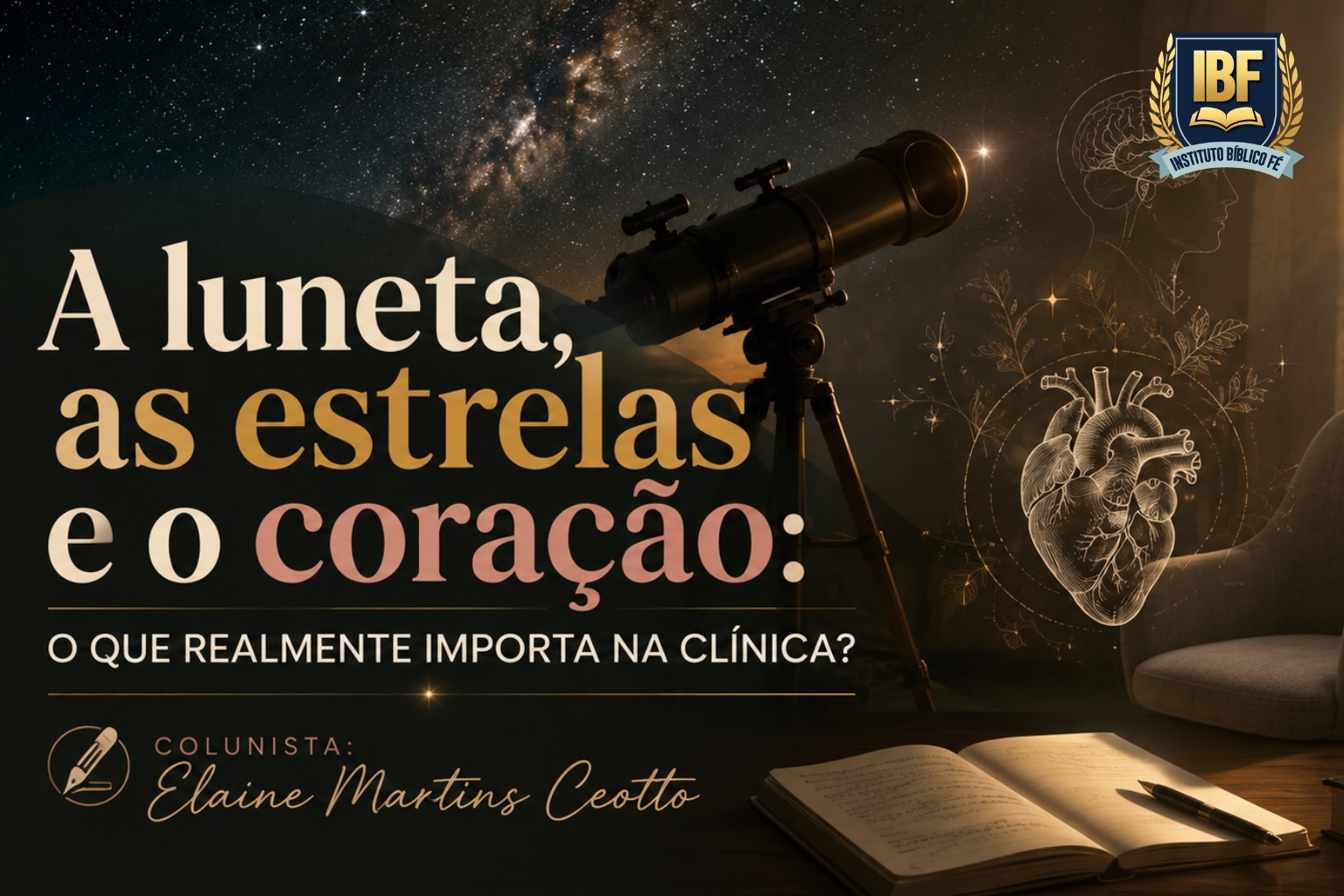 A Luneta, as Estrelas e o Coração: O que Realmente Importa na Clínica ?