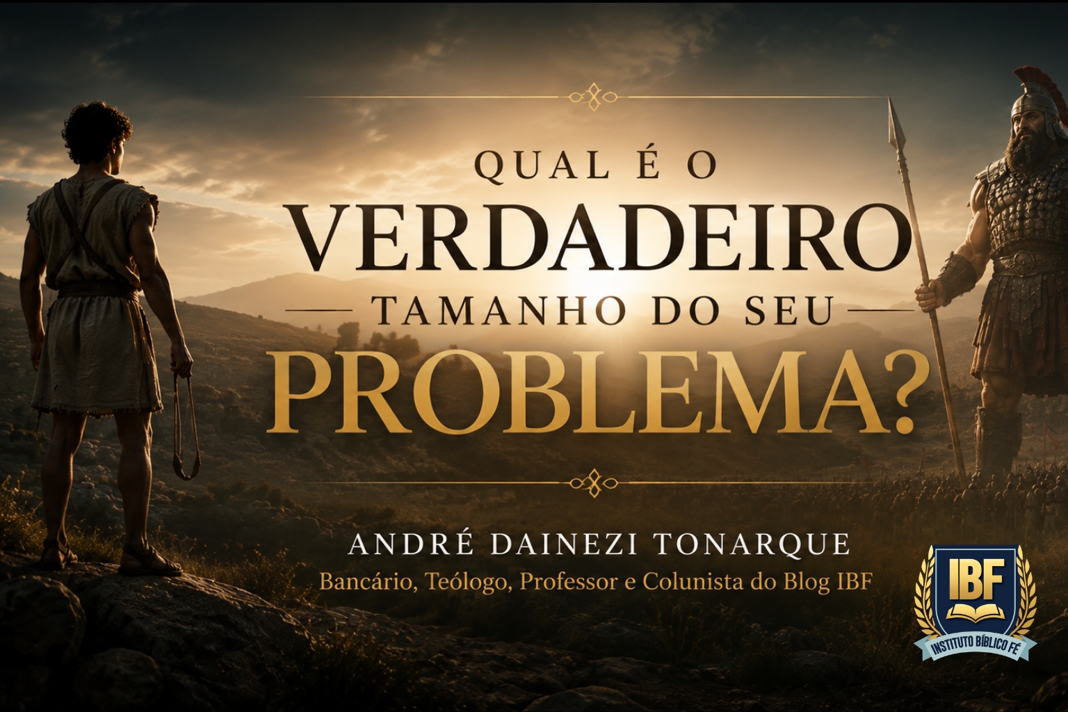 Qual é o verdadeiro tamanho do seu problema ?