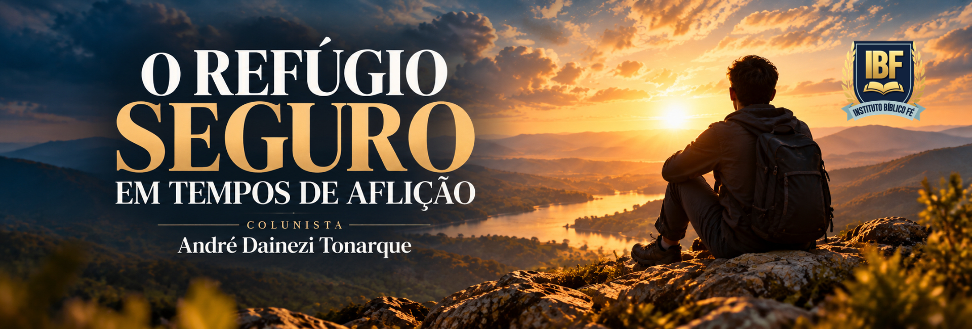 O REFÚGIO SEGURO EM TEMPOS DE AFLIÇÃO