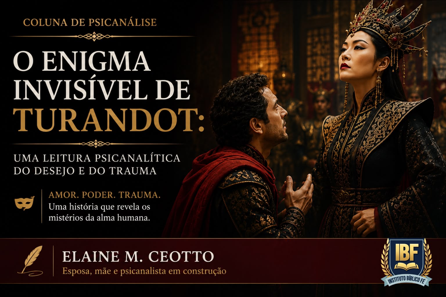 O Enigma Invisível de Turandot: Uma Leitura Psicanalítica do Desejo e do Trauma
