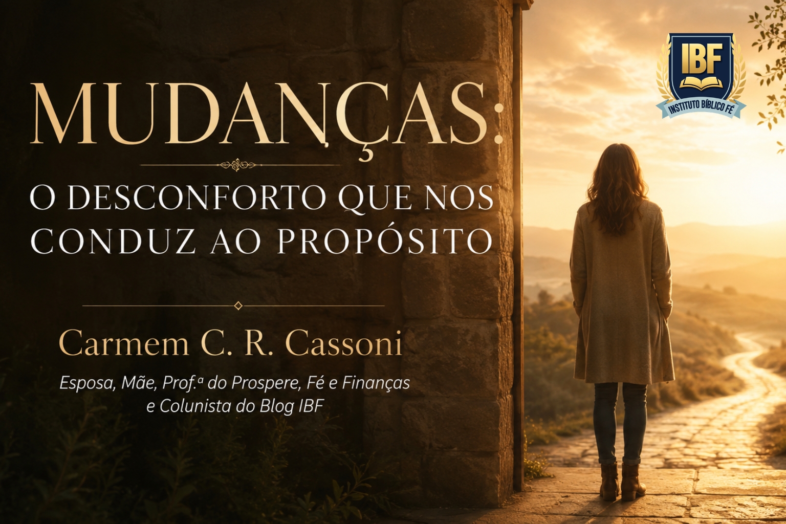 MUDANÇAS:O DESCONFORTO QUE NOS CONDUZ AO PROPÓSITO