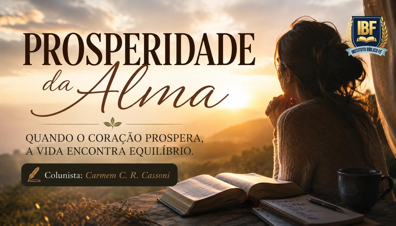 PROSPERIDADE DA ALMA - QUANDO O CORAÇÃO PROSPERA, A VIDA ENCONTRA EQUILÍBRIO