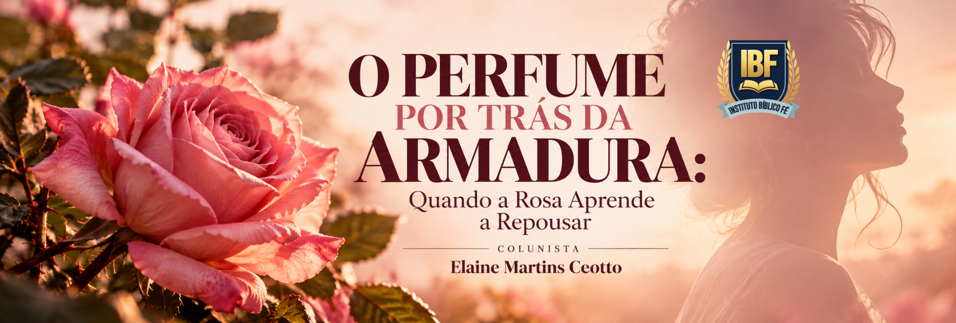 O PERFUME POR TRÁS DA ARMADURA:QUANDO A ROSA APRENDE A REPOUSAR