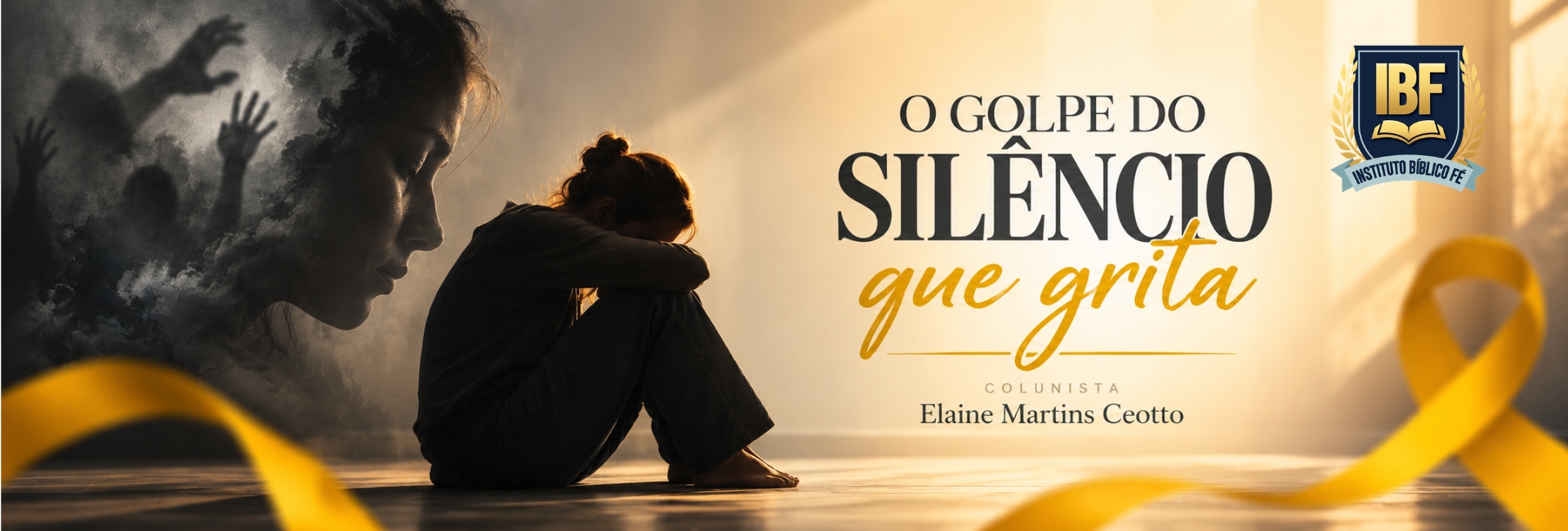 O golpe do silêncio que grita