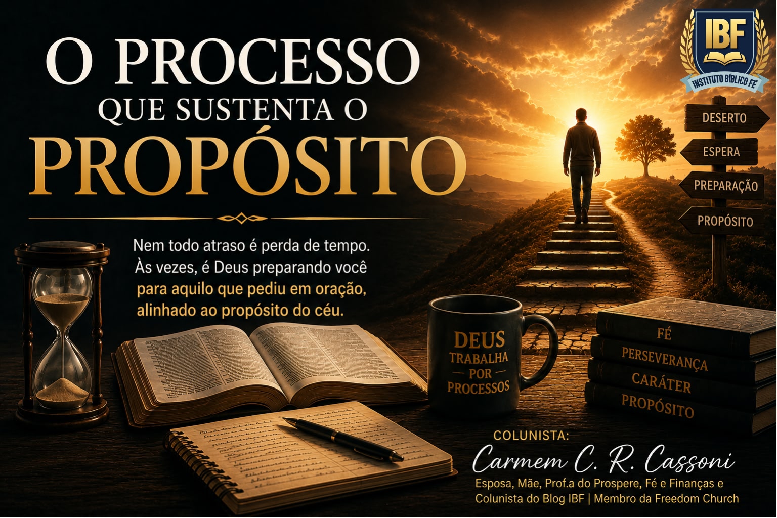 O PROCESSO QUE SUSTENTA O PROPÓSITO