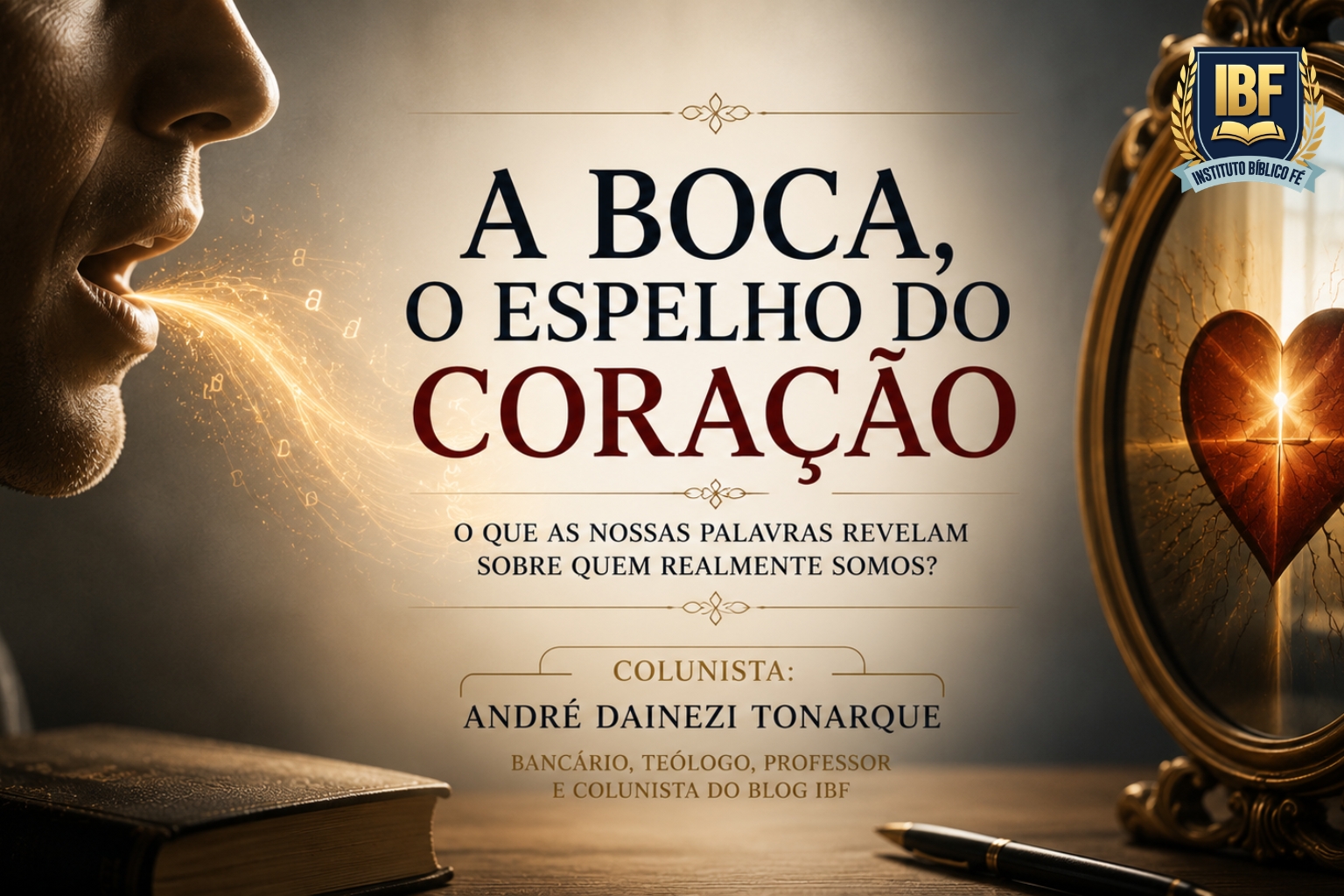 A BOCA,O ESPELHO DO CORAÇÃO