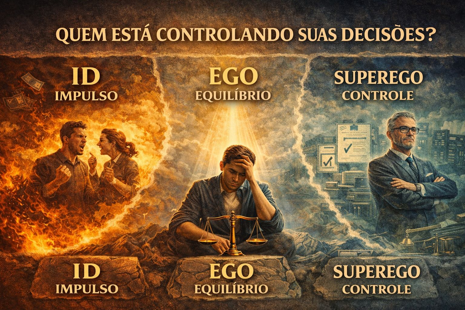 A Dinâmica do Id, Ego e Superego nas Organizações: Uma Análise Psicanalítica da Gestão de Pessoas
