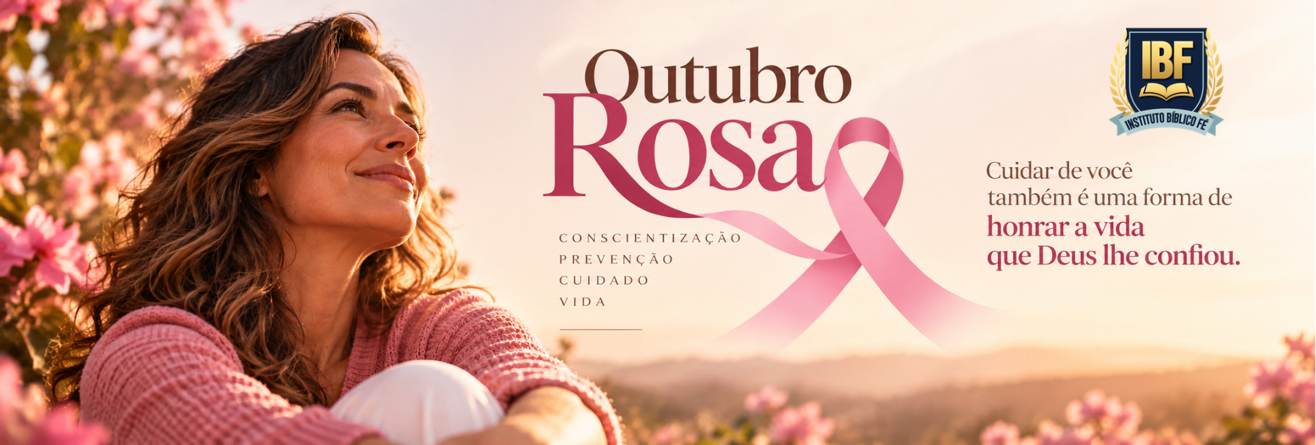 OUTUBRO ROSA: CUIDAR DE SI É UM ATO DE AMOR E RESPONSABILIDADE!