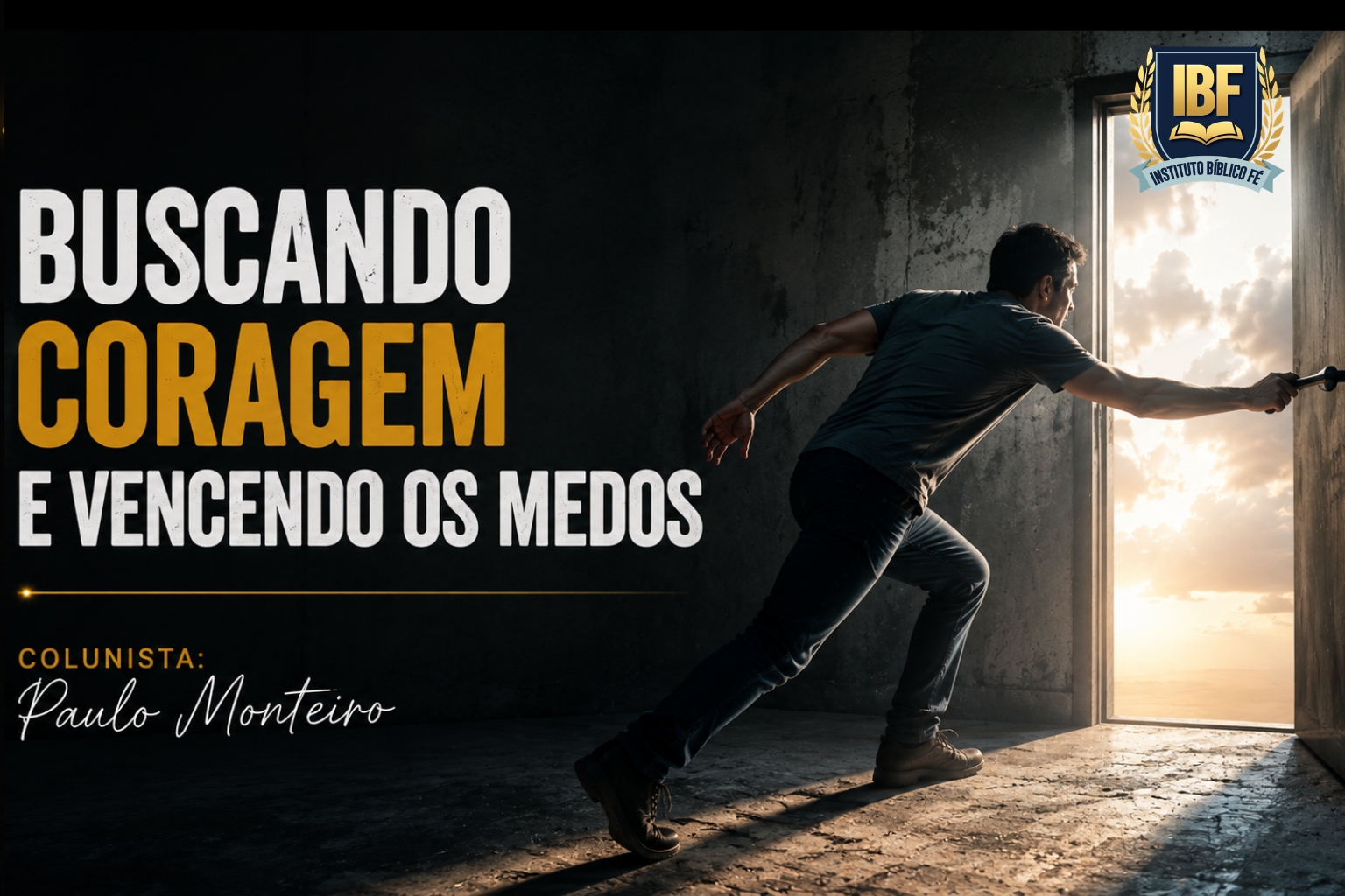 BUSCANDO CORAGEM E VENCENDO OS MEDOS