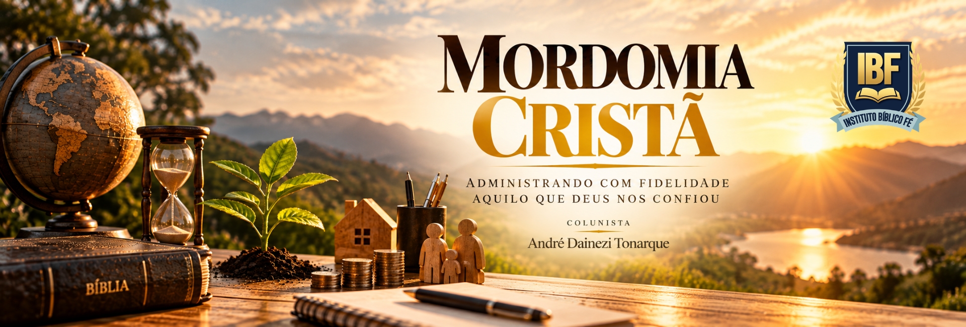MORDOMIA CRISTÃ-ADMINISTRANDO COM FIDELIDADE AQUILO QUE DEUS NOS CONFIOU