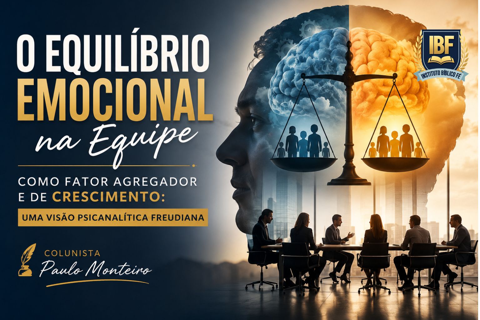O Equilíbrio Emocional na Equipe como Fator Agregador e de Crescimento: Uma Visão Psicanalítica Freudiana