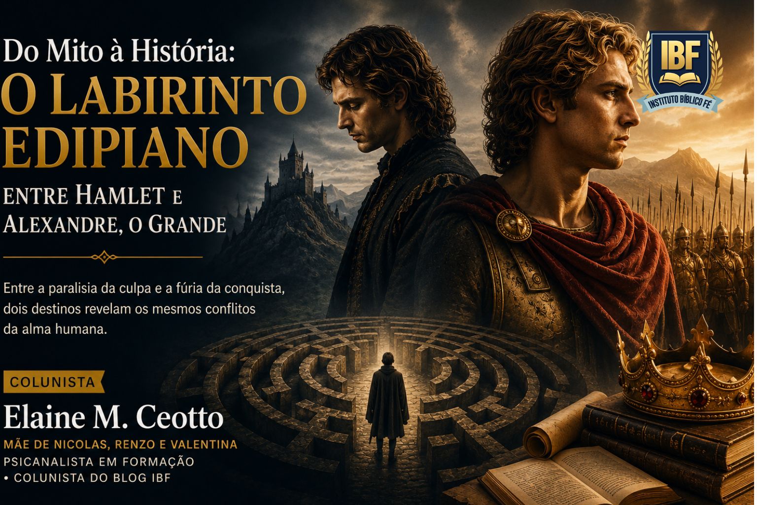 Do Mito à História: O Labirinto Edipiano entre Hamlet e Alexandre, o Grande.