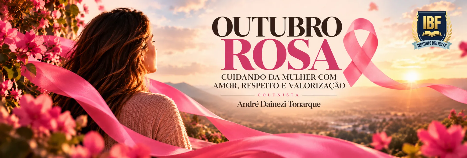 OUTUBRO ROSA: CUIDADO DA MULHER COM AMOR, RESPEITO E VALORIZAÇÃO