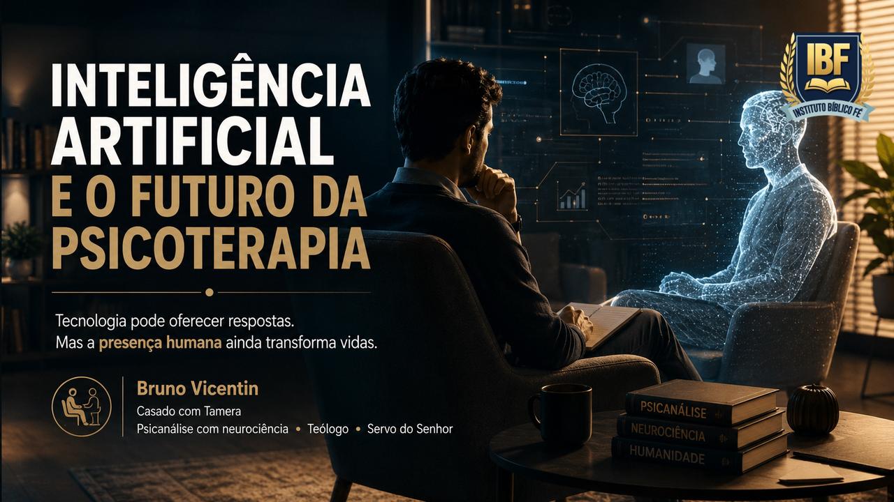 A inteligência artificial está chegando para a psicoterapia.