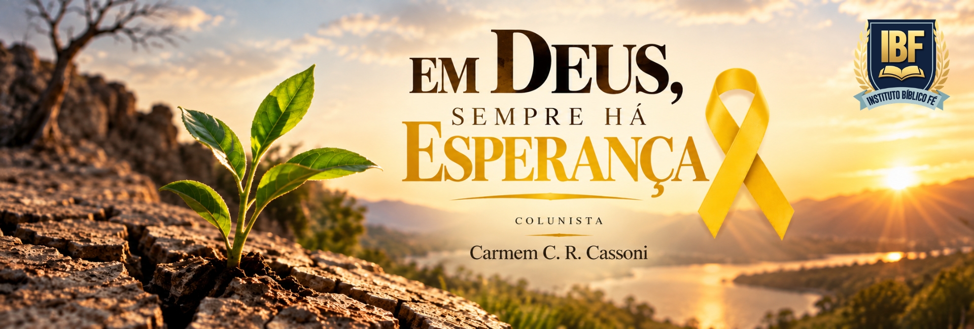 EM DEUS,SEMPRE HÁ ESPERANÇA